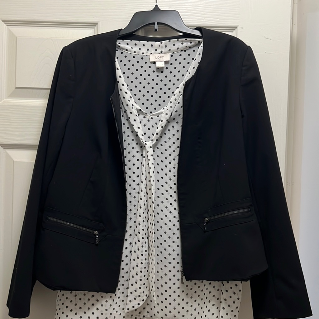 Black Calvin Klein Blazer Size 16